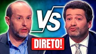 EM DIRETO! ANDRÉ VENTURA VS RUI TAVARES | DEBATE LEGISLATIVAS 2024