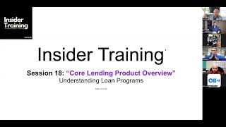 Insider Training Session 18 | Core Products Review