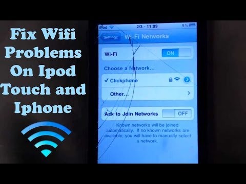 How To: Fix Wifi Problems On Ipod Touch & Iphone How To: Fix Wifi Problems On Ipod Touch & Iphone