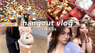 hangout day | ice cream, sushi, walterdale bridge