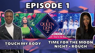 Queendom 2 Episode 1 Review + Reaction 👑 | CROWN CATCH Podcast episode 1