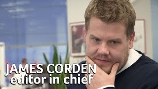 James Corden Edits The Sun Sport Relief Special