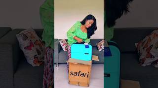 Unboxing Safari Pentagon 55 cms cabin suitcase Magnum Teal Flipkart #travel #unboxing   #shorts