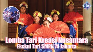 SMPN 74 Jakarta, Tari Sorote Lintang, Lomba Tari Kreasi Nusantara Sudin Jakut (PPSB) Juara 3