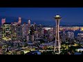 seattle skyline in 4k ultra hd breathtaking aerial tour