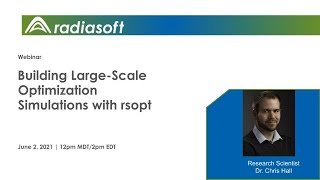 Configuring \u0026 Running Large-Scale Optimization Problems with rsopt