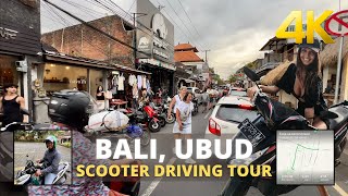 VIRTUAL TOUR on beautiful streets of UBUD BALI Indonesia: 4K virtual tour. Living in bali