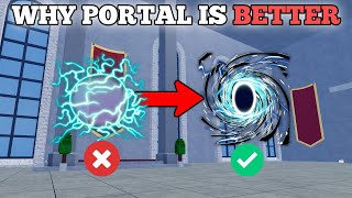 Why Portal is BETTER Than Rumble in Blox Fruits.. (Roblox)