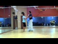 Salsa Dancing Basic 0010 Break Steps Forward Back Side Cross Back