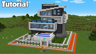 Minecraft: How to Build The Safest Modern House - Tutorial (#26)