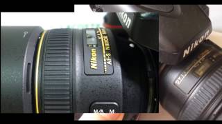 Скорость фокусировки Nikon 58 1.4G vs 50 1.4G