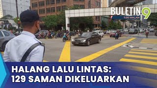 Menghalang Lalu Lintas Kesalahan Paling Tinggi