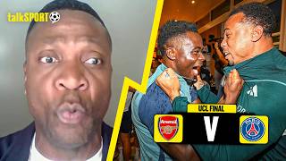 Arsenal icon Lauren MAKES BOLD prediction for the Champions League final!