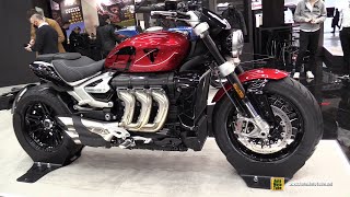 2022 Triumph Rocket 3R - Walkaround - 2021 EICMA Milan