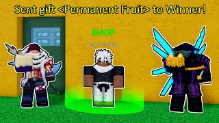 Whatever Fruit You Spin, You Get it PERMANENT.. (Blox Fruits)