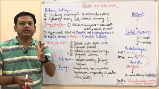 Alcohol \u0026 Disulfiram (Part 2 Final) | Disulfiram Mechanism of Action, Contraindication \u0026 Interaction