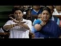 Download WATCH: Smriti Irani Vs Jyotiraditya Scindia in Parliament In Mp4 3Gp Full HD Video
