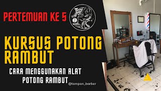 Cara menggunakan alat cukur rambut