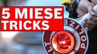 Vorsicht Falle - Die 5 miesen Tricks der Polizei!