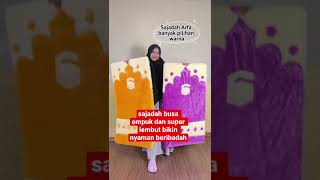 sajadah busa super lembut yang bikin betah buat sholat dan zikir #sajadahbusa #sajadaharfa #sajadah