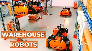 HOW SMART WAREHOUSE FULL WITH ROBOTS WORKS | AUTONOMOUS ROBOTS THAT CAN CLIMB SHELVES | TOP 6