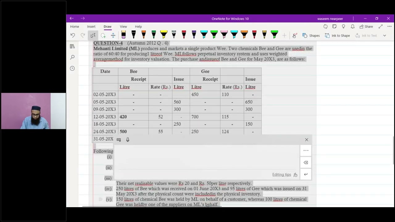 CAME Pre Batch | CMA By Sir Waseem Akram | Day05 | Practice Question ...