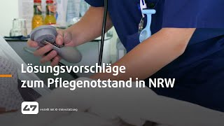 STUDIO 47 .live | DIAKONIE RWL: LÖSUNGSVORSCHLÄGE ZUM PFLEGENOTSTAND IN NRW