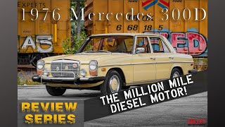 1976 Mercedes 300D Diesel  [4k] | REVIEW SERIES