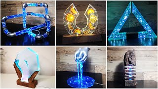 20 Most Amazing Epoxy Resin Lamps / Resin Art