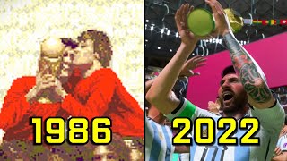 Evolution of FIFA World Cup Games 1986-2022