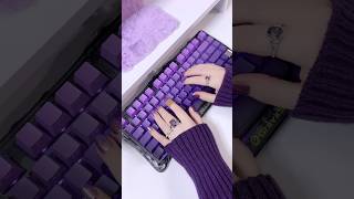 Keyboard typing ASMR sound test of the Mercury K1 Lite Mechanical Keyboard (excuse the bandage 😅)