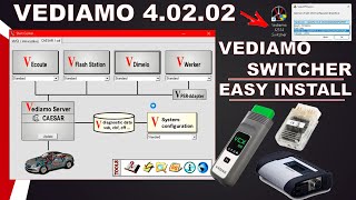 Exclusive. Installation Vediamo 4.02.02 for J2534, Openport 2.0, VXDIAG VCX C6, C5, C4 + Full CBF