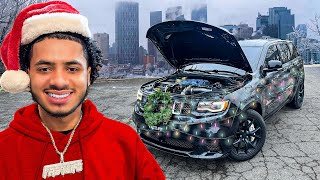 I DECORATED MY TRACKHAWK FOR CHRISTMAS... *MUST WATCH*