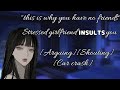 Stressed Girlfriend INSULTS You | Girlfriend Rp | [Arguing][Shouting][Car crash][Regret| F4A