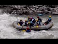 challenging the rapids of bhote koshi