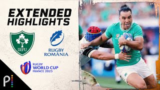 Ireland vs. Romania | 2023 RUGBY WORLD CUP EXTENDED HIGHLIGHTS | 9/9/23 | NBC Sports