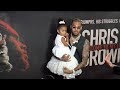 Chris Brown with Daughter Royalty "Welcome to my Life" Premiere