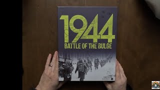 WHATS IN THE BOX- 1944 -Battle of the Bulge - By Worthington Publishing/Old School Wargames