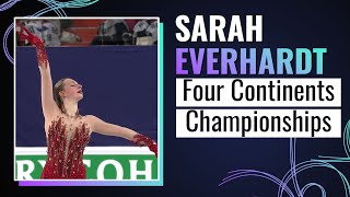 Sarah EVERHARDT (USA) | Women Free Skating | Four Continents | Seoul 2025 | #4ContsFigure