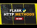 HTTP Methods (GET/ POST) & Retrieving Form Data In Flask - Python Flask Tutorial Part 3 | 2020 HD
