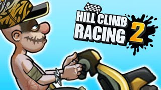 VIP SCOOTER on BEACH 4874m  - Hill Climb Racing 2 GamePlay