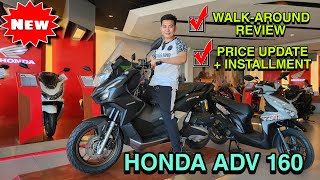 HONDA ADV 160 MATTE BLACK AVENTURE SCOOTER