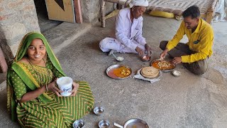 આજ  બપોરે શીખંડ//Gujarati Real Video//ગુજરાતી લોકો,Amit Rinkal Vlogs