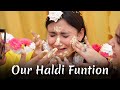 Our First Wedding Vlog | HALDI FUNCTION | Tanshi Vlogs