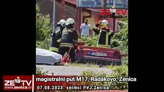 ZENICABLOG: Intervencija PVJ Zenica na M17, 07.08.2023.