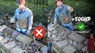 Cómo construir un muro de piedra seca (Parte 4): Middlefill