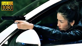 【ENG SUB】美女警察單手飆車追緝黑道販，沒想到憑藉一手超神槍法，一槍致命拿下罪犯| 奪鑽狙擊 #movie #战争 #抗战