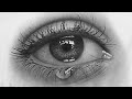Eye Drawing: How To Draw a Realistic Eye | Crying Eye Drawing Tutorial