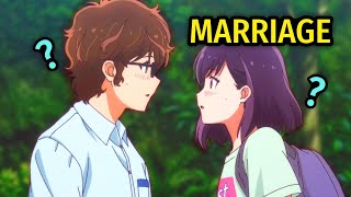 This pair decided to GET MARRIED, just to escape oversea job offer! #anioasis #anime #animelover