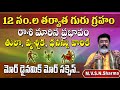 Jupiter transit 2024 effect on Tula Rashi, Vruschika Rashi, Dhanussu Rashi, 12 సం.ల తర్వాత గురు